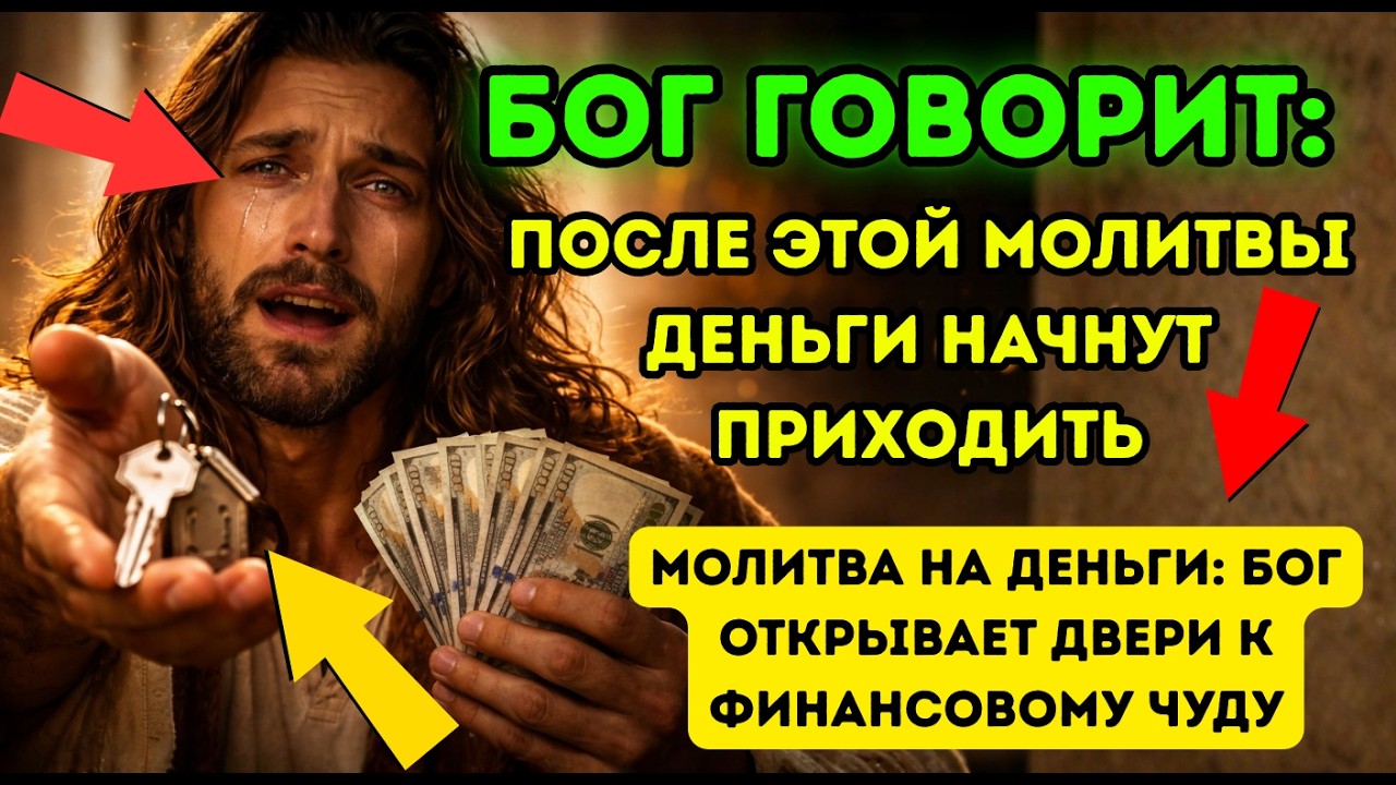 Бог говорит: Молитва на деньги и финансовое чудо уже для тебя