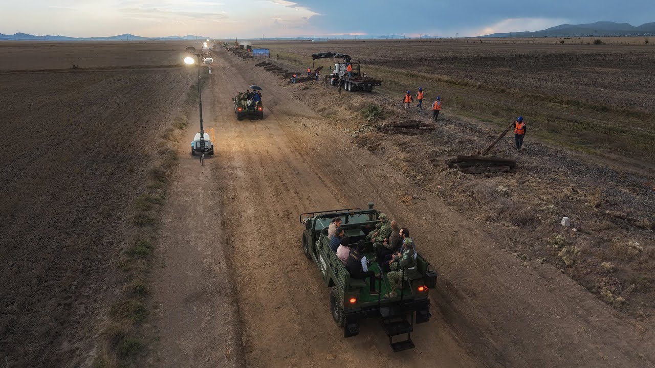 Arranque de obras tren México-Pachuca