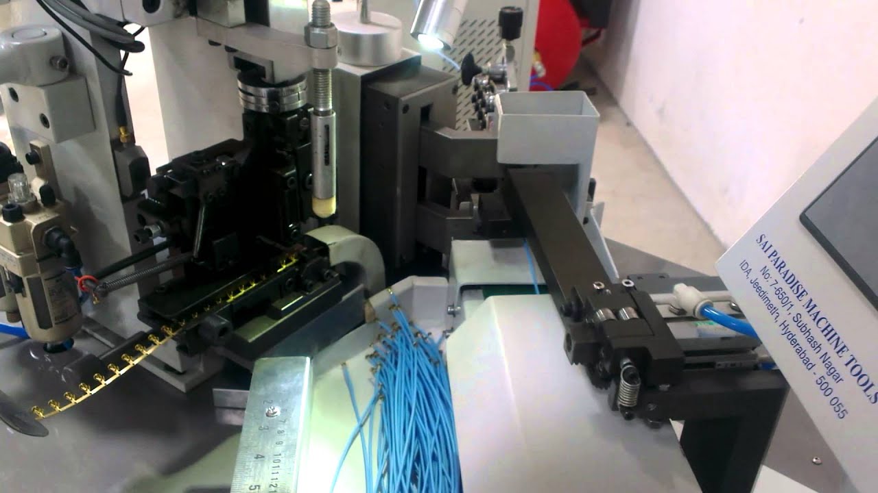 Fully automatic crimping machine (model: CSC-2013)