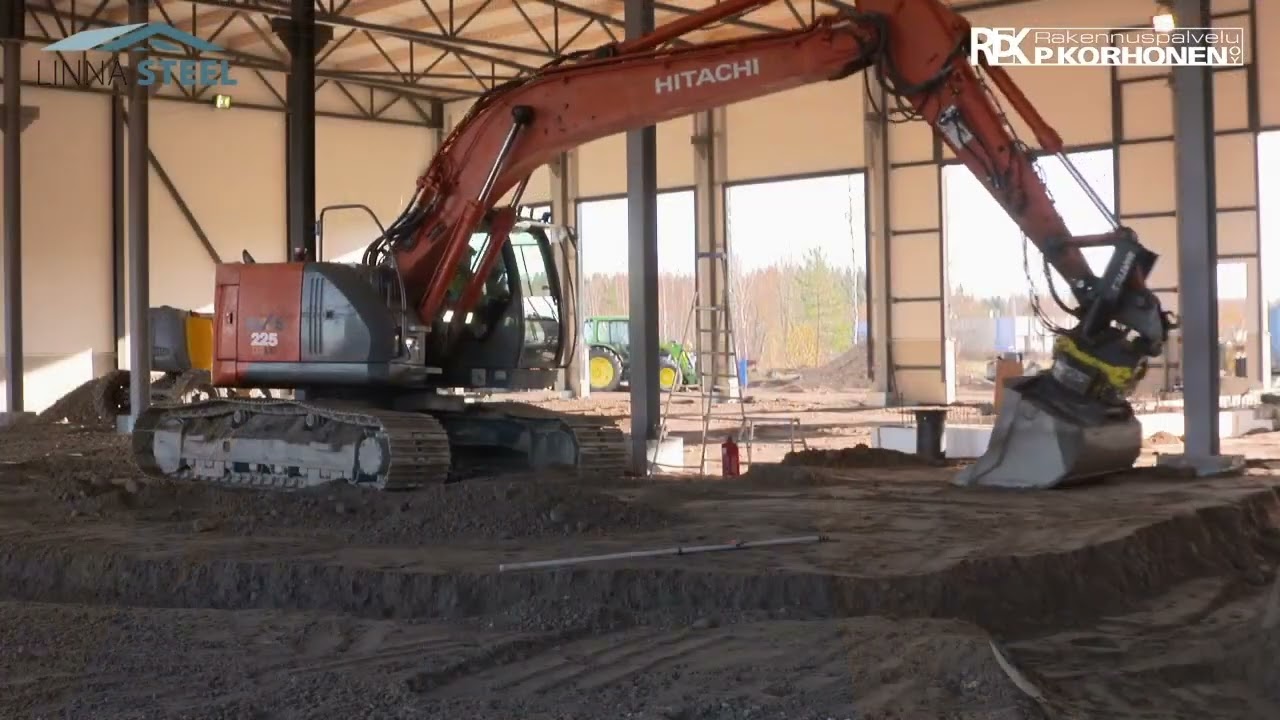 Linnasteel toimitila Eerola yhtiöt Tervakoski
