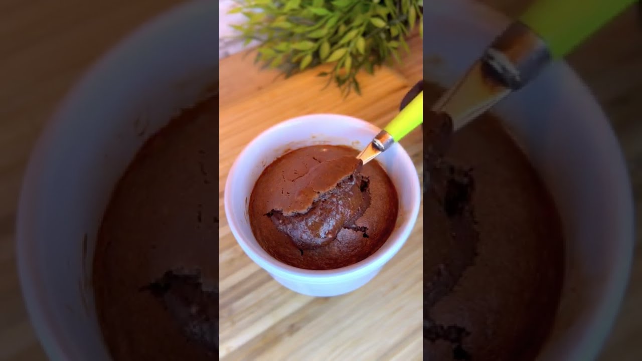 MUG CAKE FONDAND 🍫 | FlorentCmt #shorts