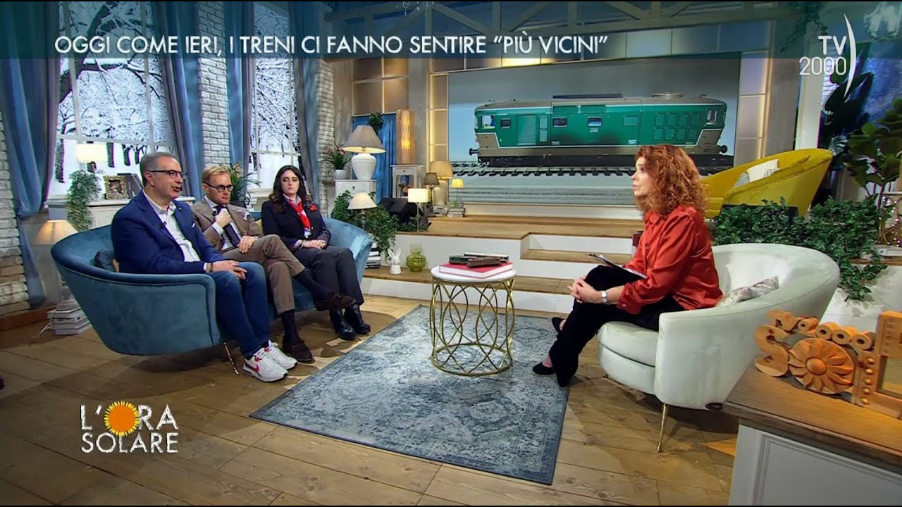 L'Ora Solare (TV2000) 27 marzo 2024 - Il fascino senza tempo dei treni di una volta