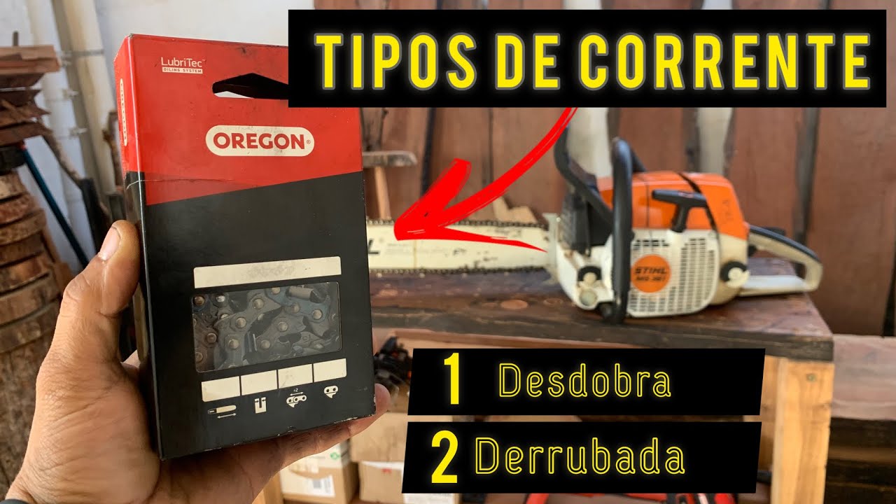 Tipos de Corrente da Motosserra, Corrente Tirar tábua, Corrente derrubada