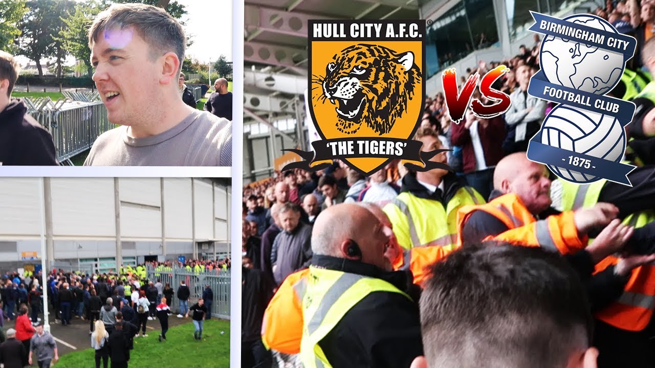 HULL 6-1 BIRMINGHAM CITY *FANS FIGHTING POLICE* MATCHDAY VLOG #11 | 30/09/17