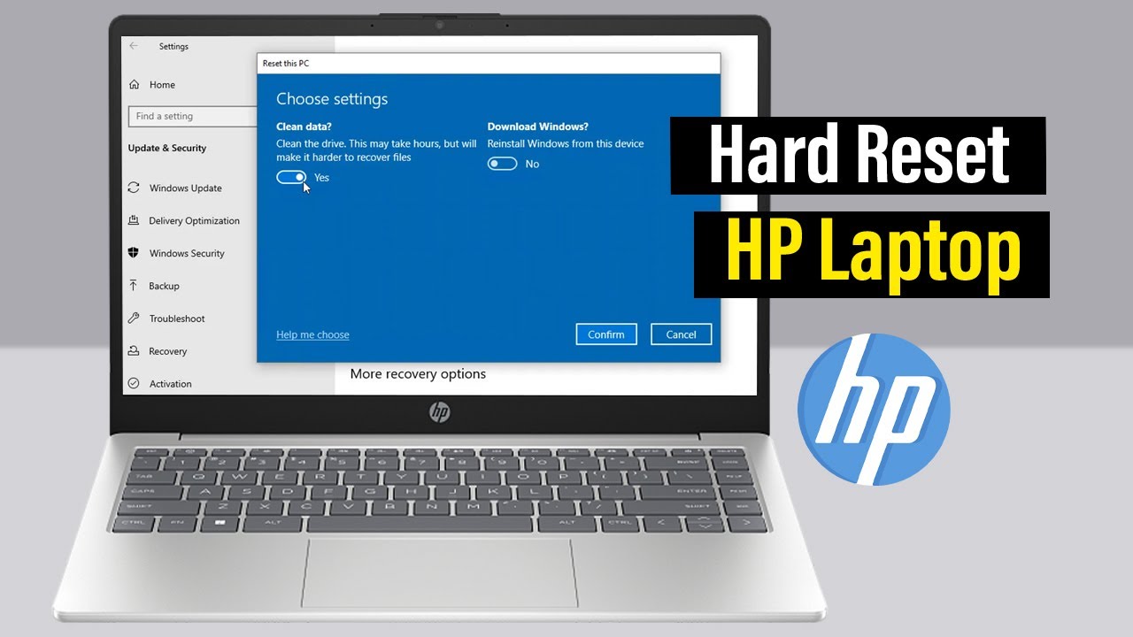 How to Hard Reset HP Laptop