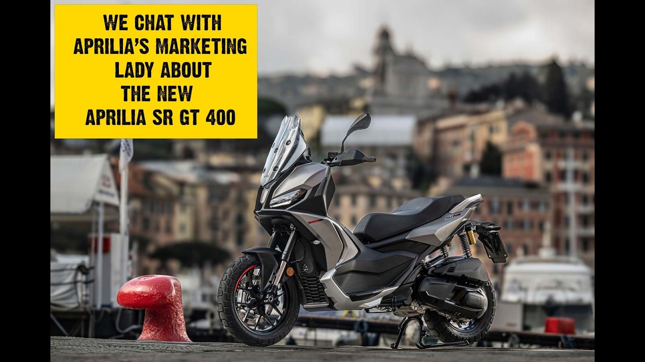 SLUK | Aprilia SR GT 400 - Беседа с отделом маркетинга