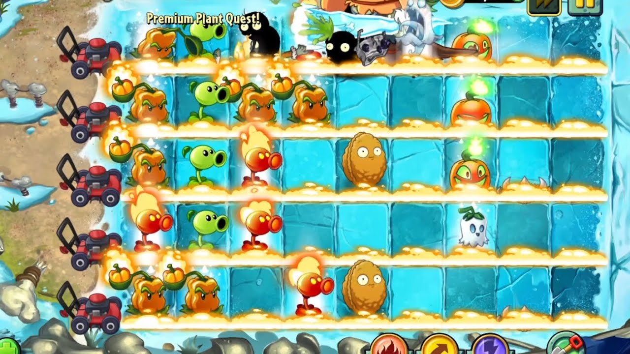 Premium Plant Quest in Pvz 2/Funny Moments