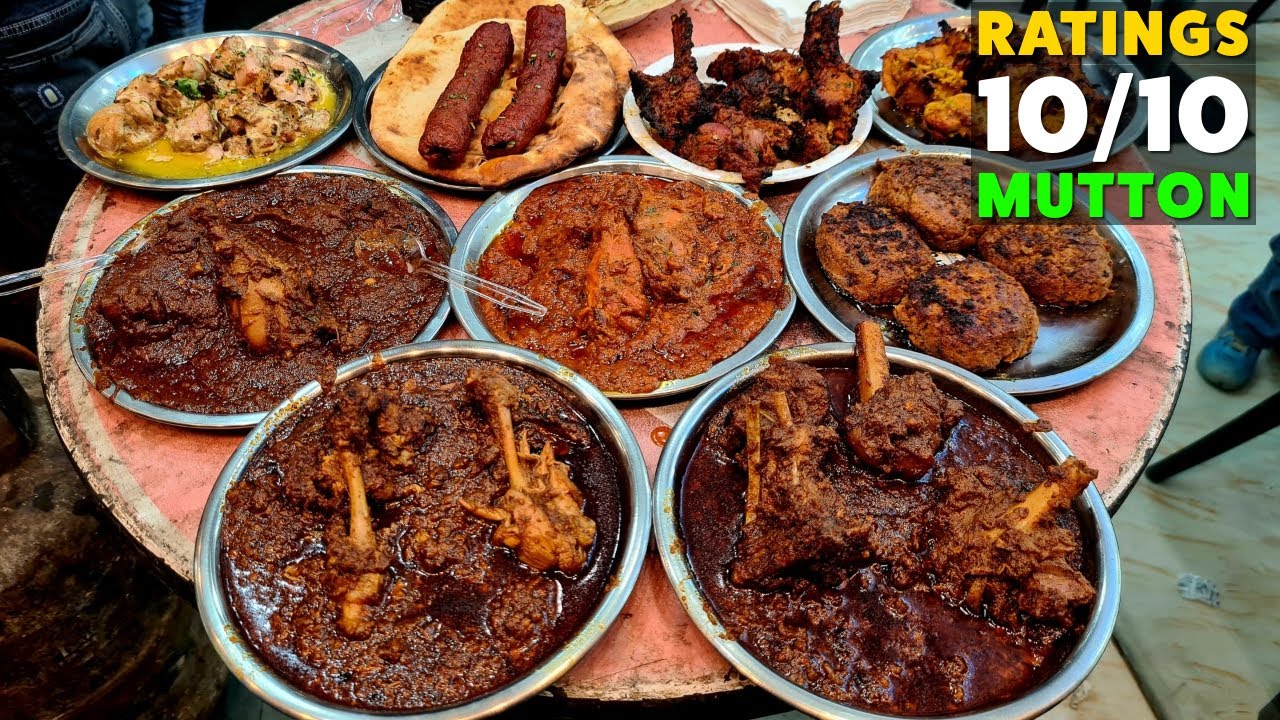 UNLIMITED ROTI With DESI GHEE KEEMA MUTTON CURRY & CHICKEN CURRY. Tawa Chicken, Galouti Kebab