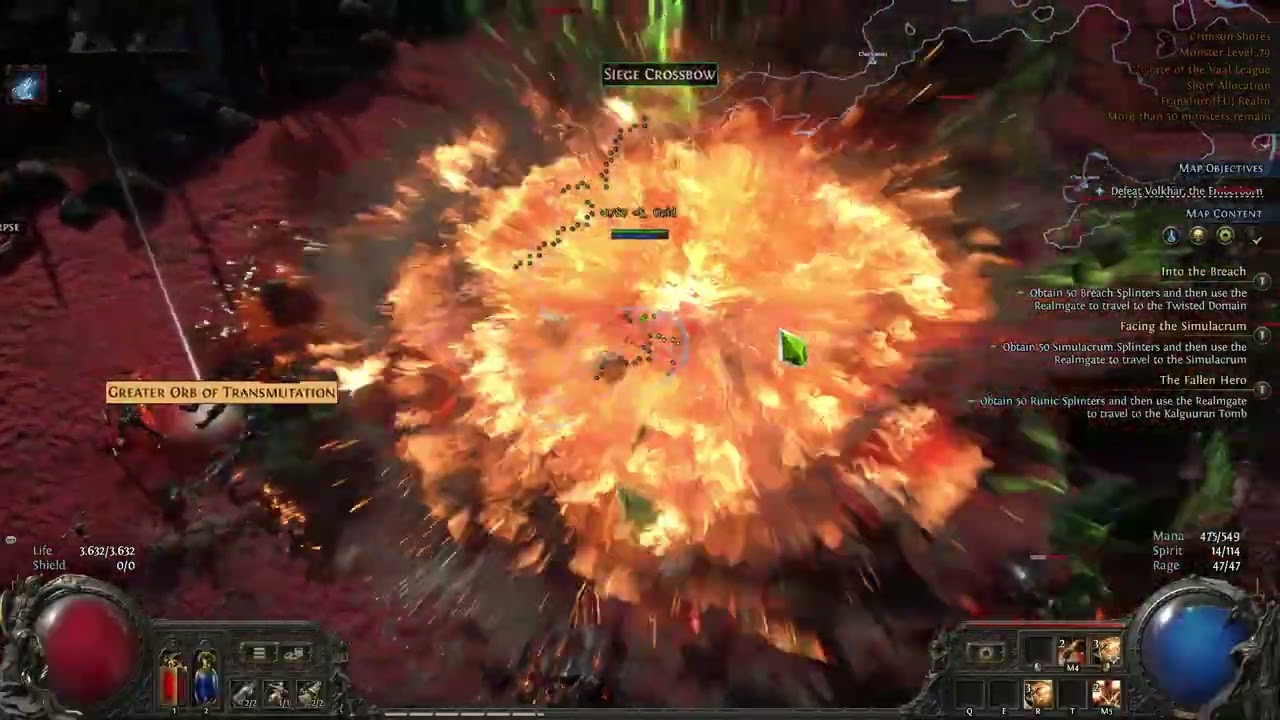 POE 2 0.4 - Tanky Titan Blaster Showcase (Explosive Shot / Explosive Grenade)