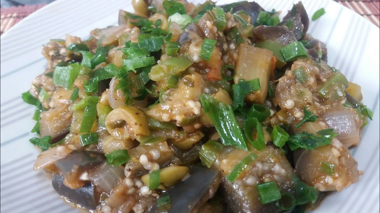 BERINJELA REFOGADA SIMPLES E FÁCIL  !!! RECEITINHAS COM AMOR...
