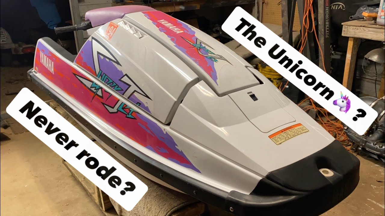 I found a 1994 Yamaha Super jet that has NEVER BEEN IN THE WATER
