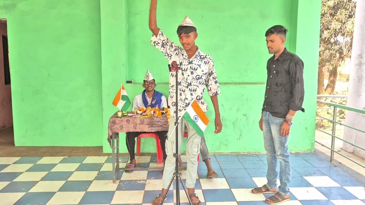 26 जनवरी में छोटे छोटे बच्चों का भाषण...