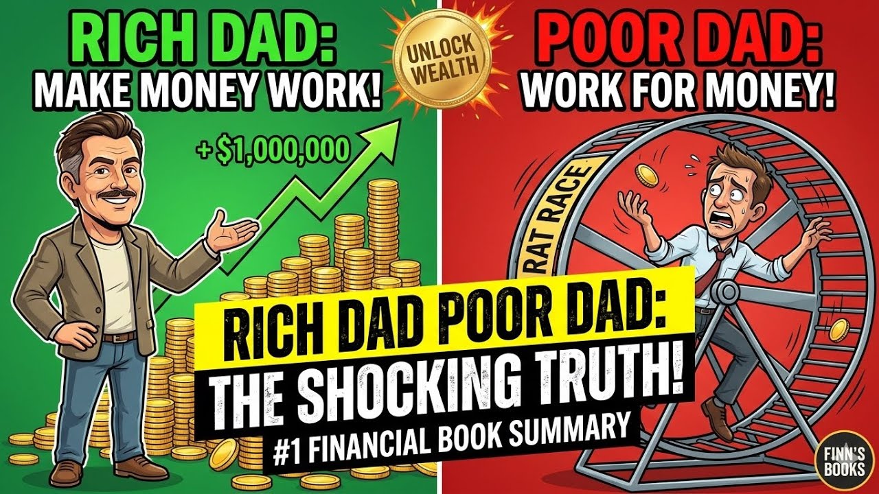 How to Escape the Rat Race Forever (Rich Dad Poor Dad Full Guide)