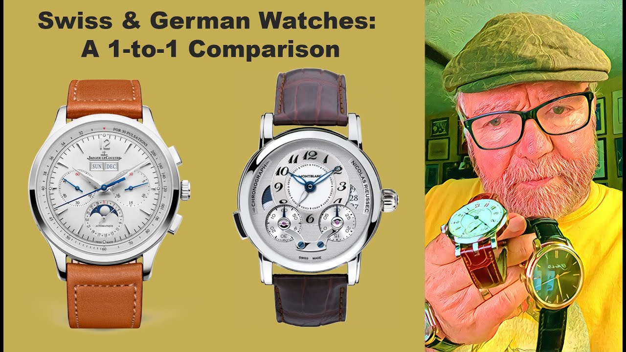 Swiss & German Watches: A 1-to-1 Comparison #333
