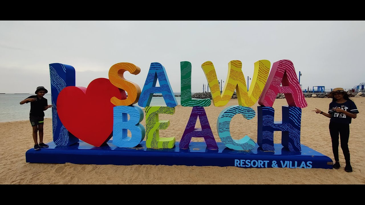 HILTON SALWA BEACH RESORT & VILLAS || DESERT FALLS WATER & ADVENTURE PARK-DOHA QATAR