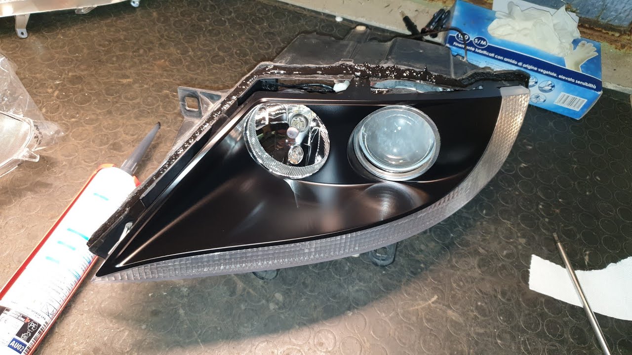 Apertura/taglio fari BMW z4 E85/E86 headlight cut/opening