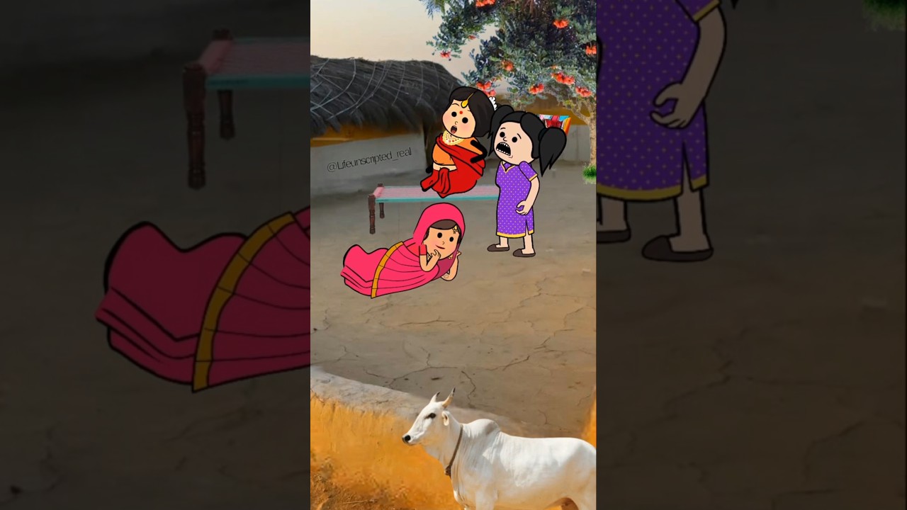 नागिन बुआ 😂🤣 | Saas Bahu Comedy | #comedy #cartoon #funny #shorts #tweencraft #ytshorts