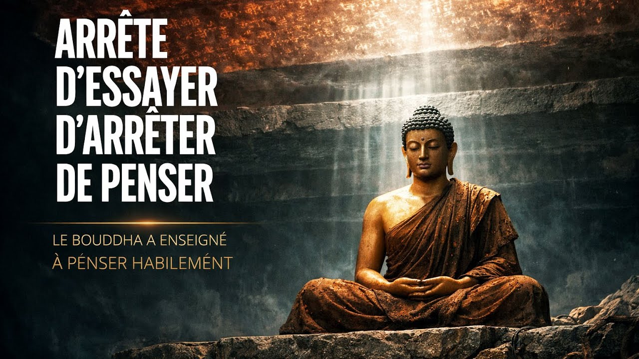 Arrête D’Essayer D’Arrêter De Penser — Le Bouddha A Enseigné À Penser Habilement
