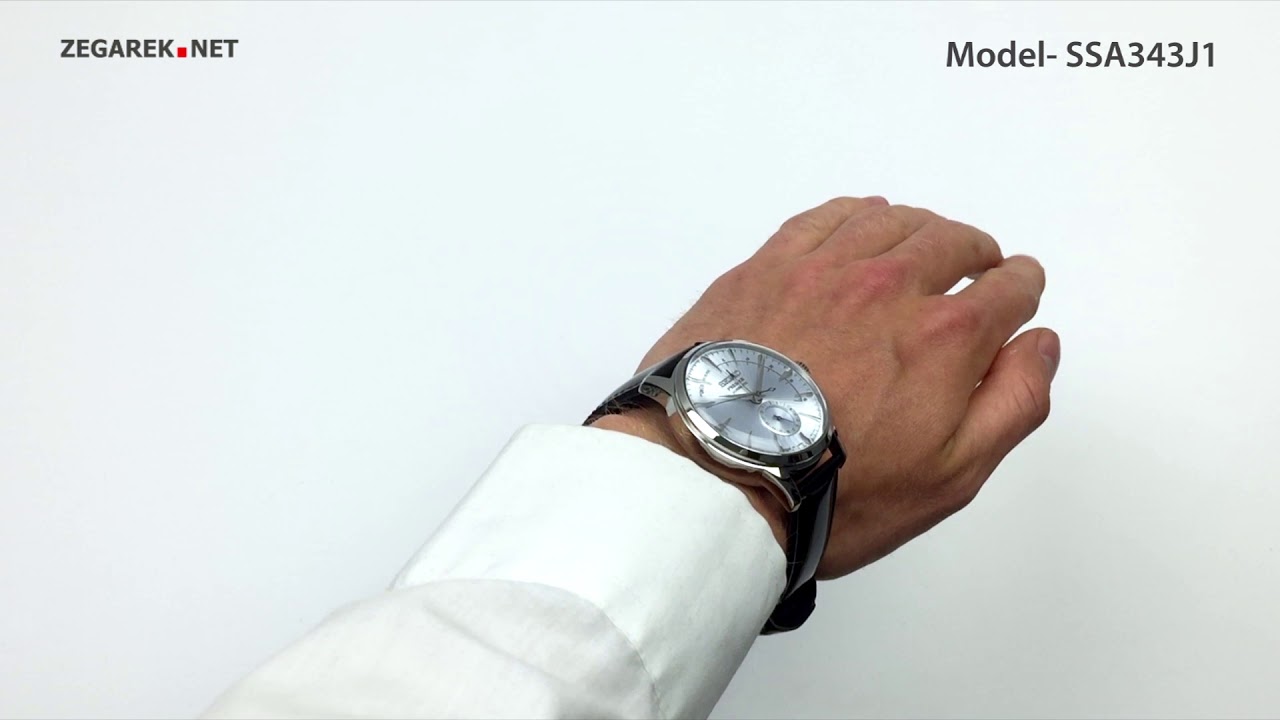 Seiko Presage SSA343J1 Presage Automatic  Power Reserve Cocktail Time Power Reserve - Zegarek.net