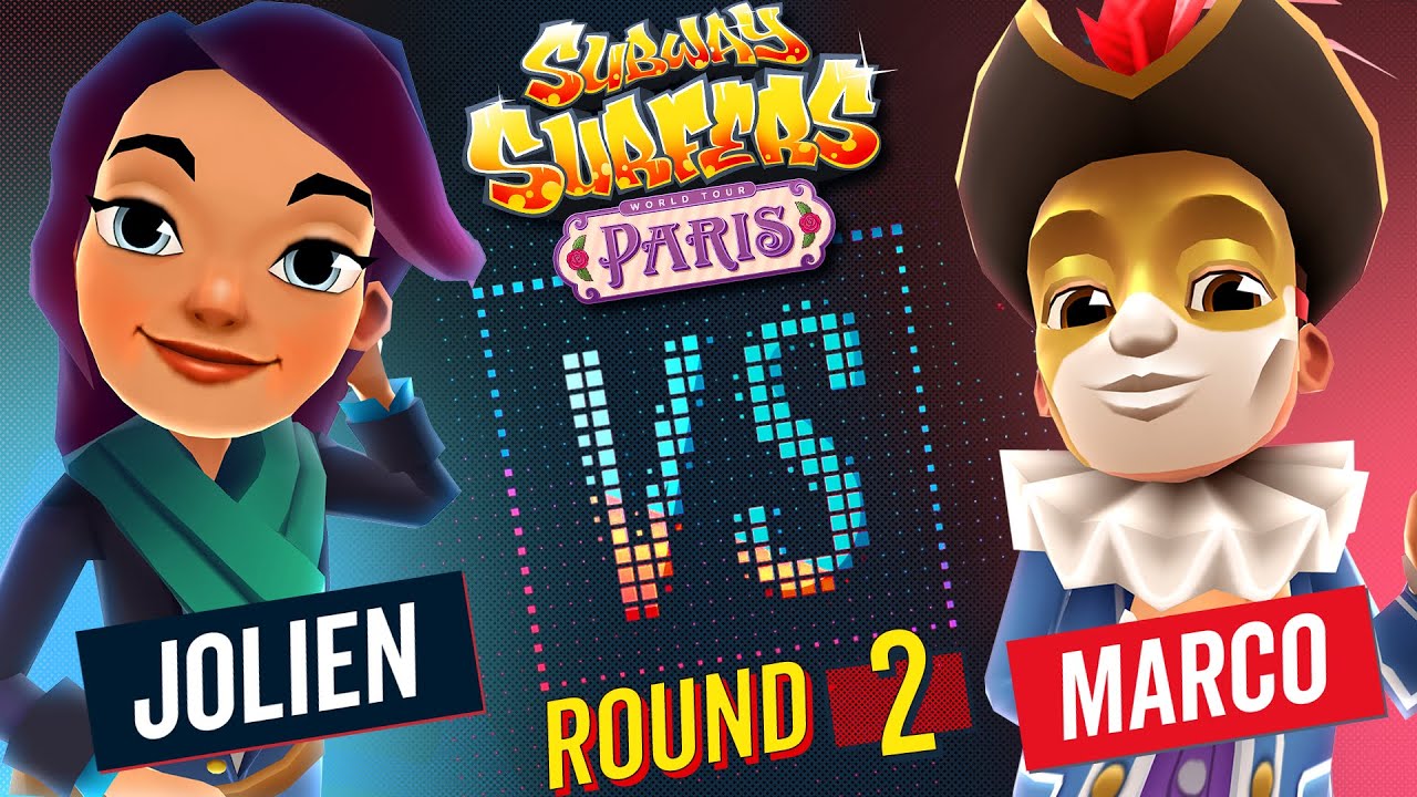 Subway Surfers Versus | Jolien VS Marco | Paris - Round 2 | SYBO TV