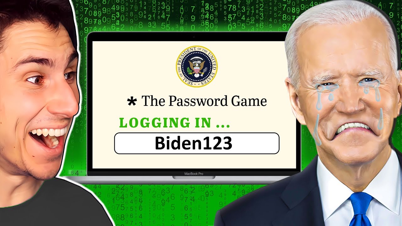 I Guessed The President's Password?!