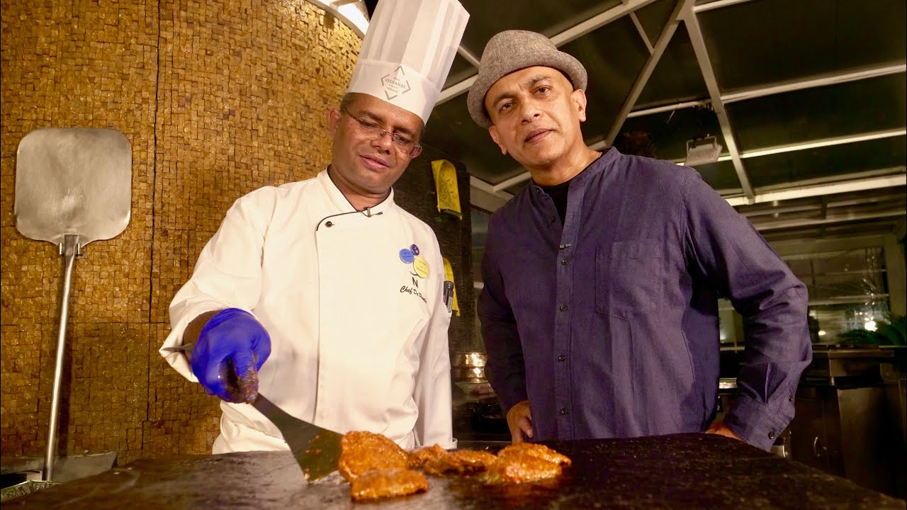 Making of Traditional PATTHAR KA GOSHT at Novotel Hyderabad Convention Centre | MUTTON KEBAB RECIPE