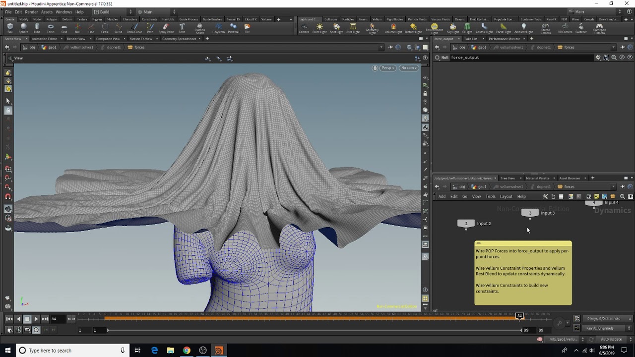 Vellum Cloth Tutorial