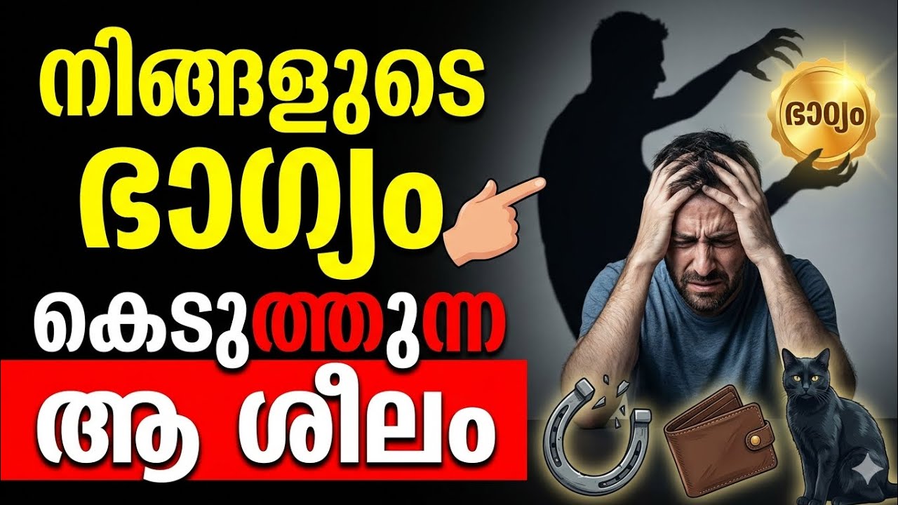 The Habit That Ruins Your Luck / Malayalam Motivation 