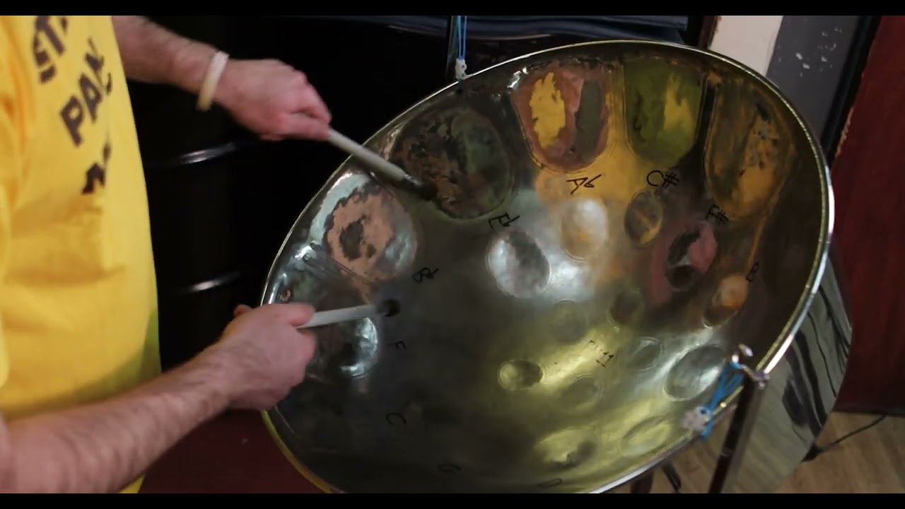 Stick Techniques for Playing Steel Pan Instruments.