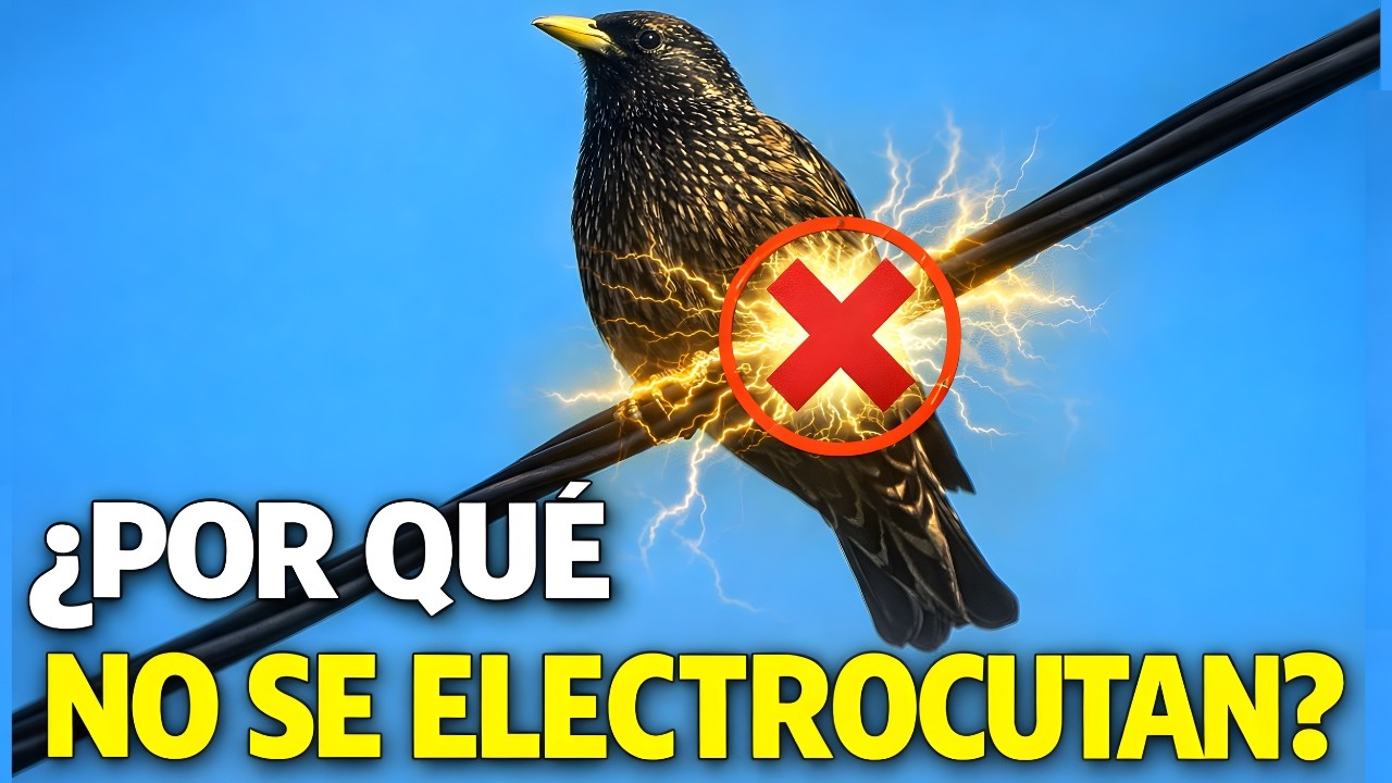 ¿Por Qué los Pájaros NO se Electrocutan en los Cables de Alta Tensión? (La Física lo Explica)