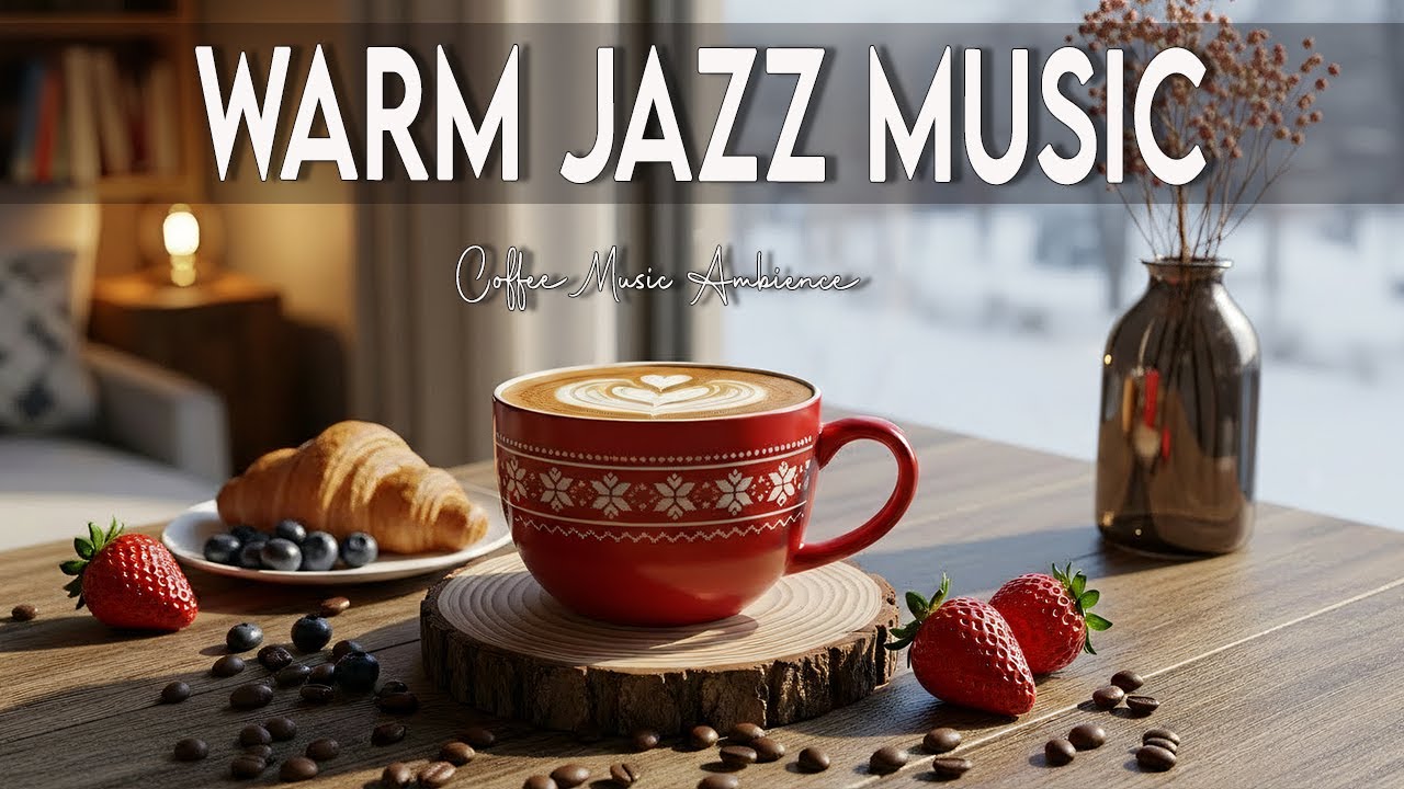Warm Jazz Music ☕ Bossa Nova instrumental for Holiday, Studying and Great Moods