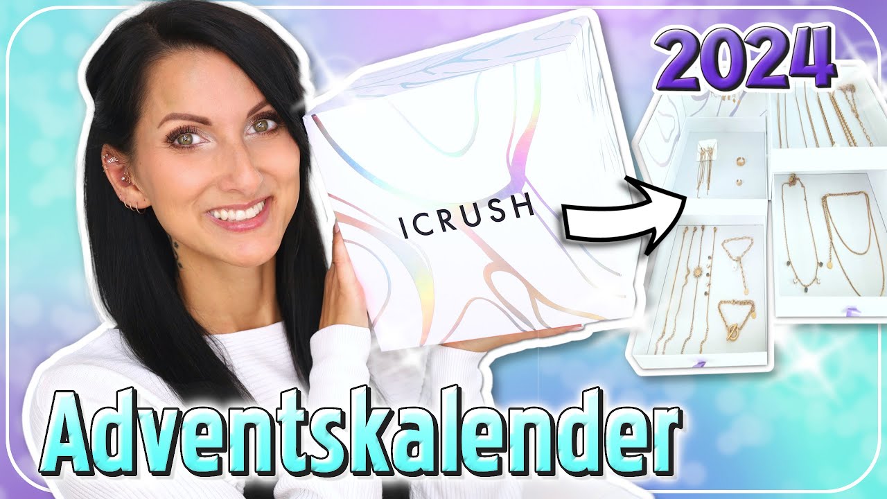 💍ICRUSH Adventskalender 2024 UNBOXING | LOHNT ER SICH? TRY ON | ROSEGOLD | Frühlingsrolina