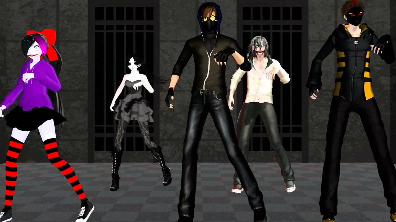 【MMD X Creepypasta】Ikkitousen