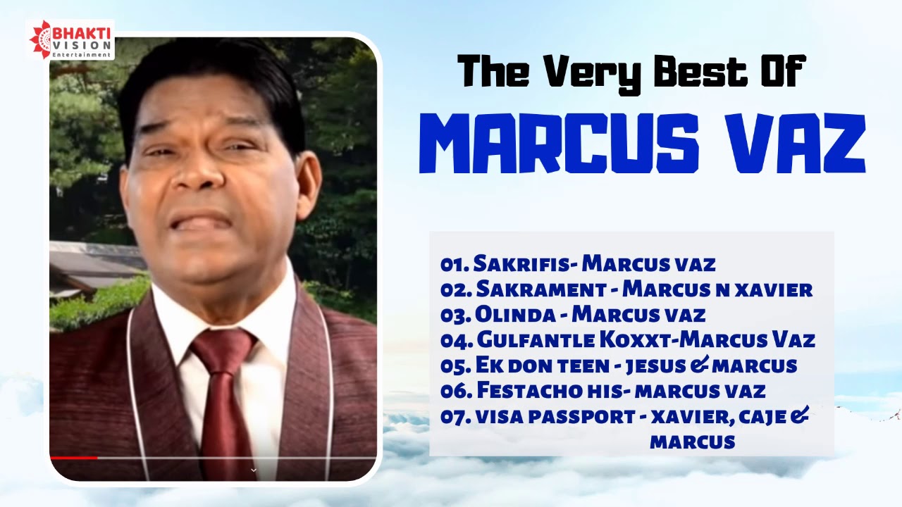The Very Best of Marcus Vaz | Top 7 Songs | Superhit Konkani Goan Songs