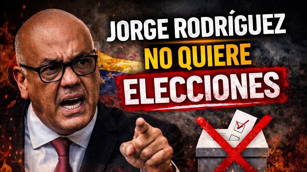 ¿Jorge Rodríguez RECHAZA las elecciones? Lo que esto significa para Venezuela