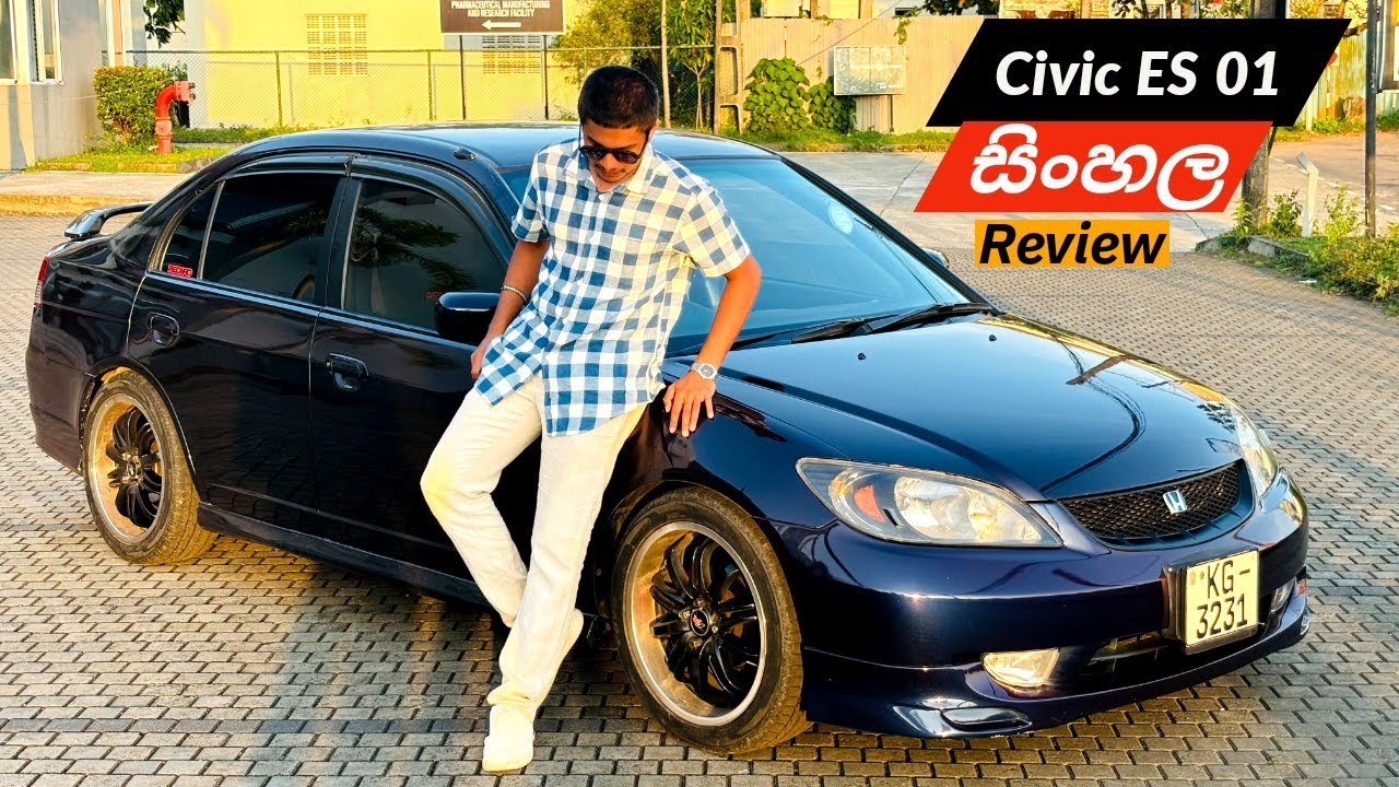 Honda civic ES 1 Sinhala Review, Civic seventh Generation Full Review, ES8, civic RS Youth Garage