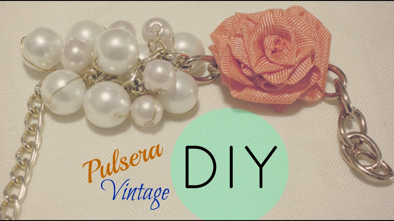 DIY Pulsera Vintage