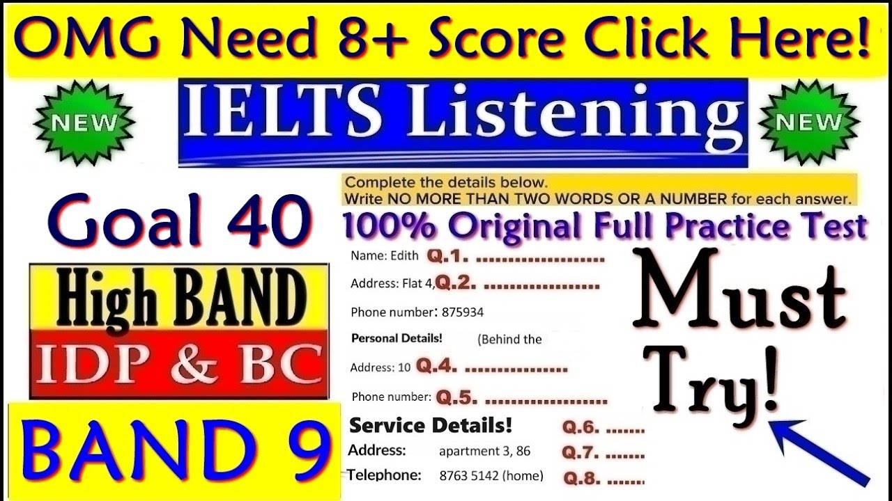 IELTS Listening Practice Test 2026 | New Real IELTS Exam With Answers | 06 Mar 2026
