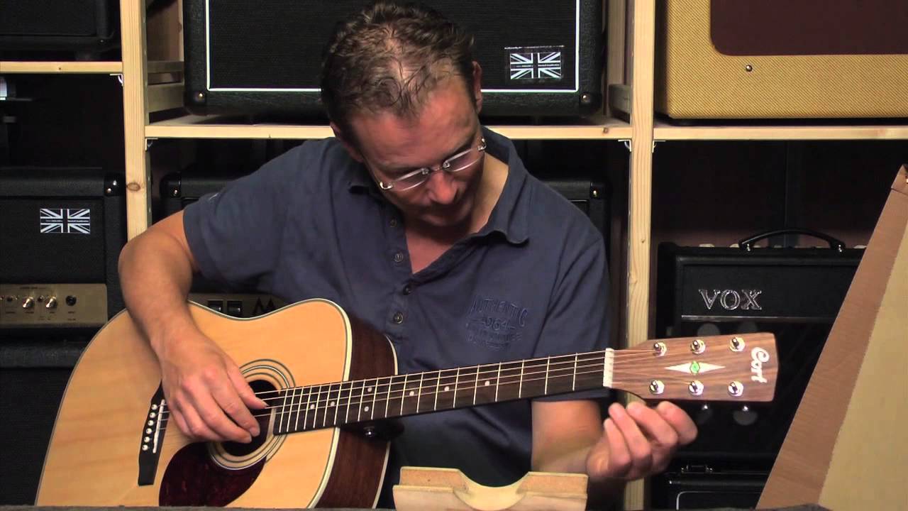 afstellen akoestische gitaar