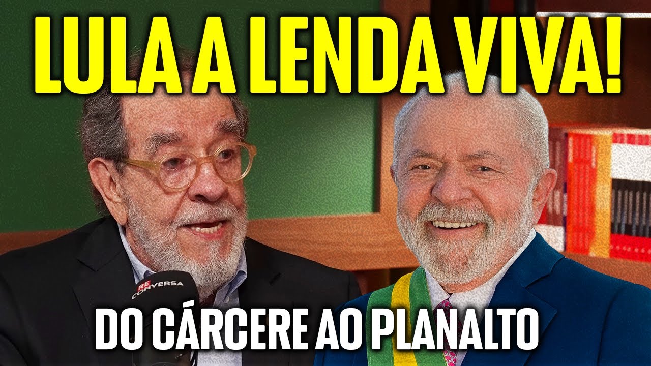 FERNANDO MORAIS: A BIOGRAFIA DE LULA É INCRÍVEL E DESMONTA QUALQUER DISCURSO BOLSONARISTA!