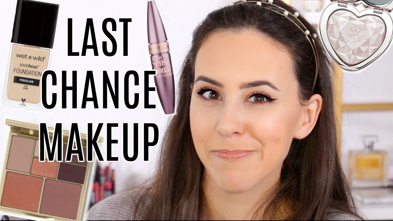 GRWM Decluttering My Makeup Collection 2017 || Last Chance Makeup Tutorial
