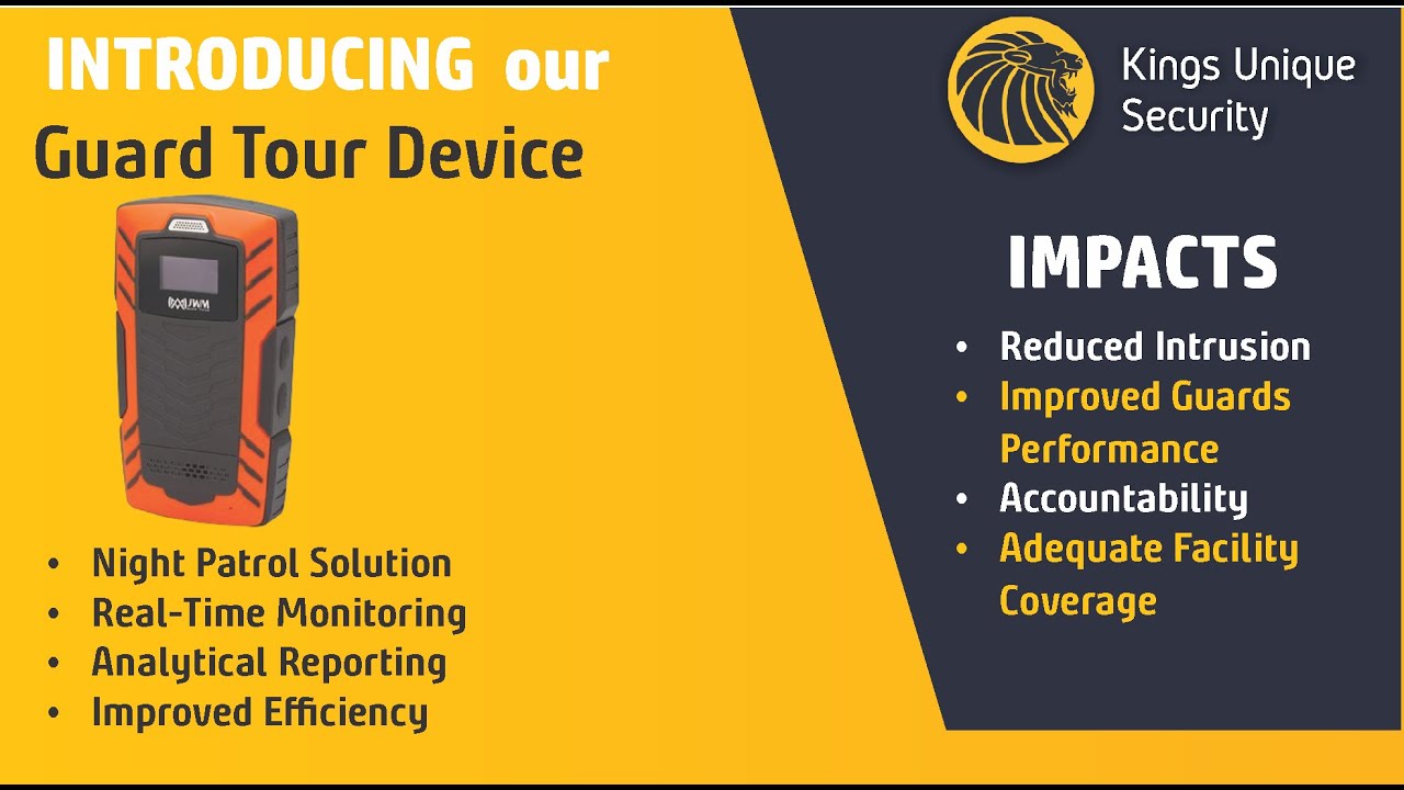Guard Tour Device: Smart Patrol. Real-Time Accountability