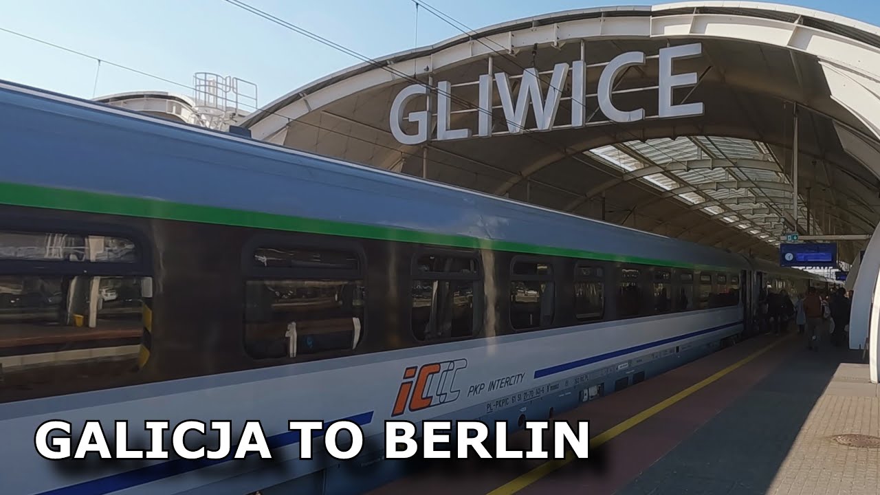 Путешествие в Гливице на поезде Пшемысль - Берлин IC 58 GALICIA