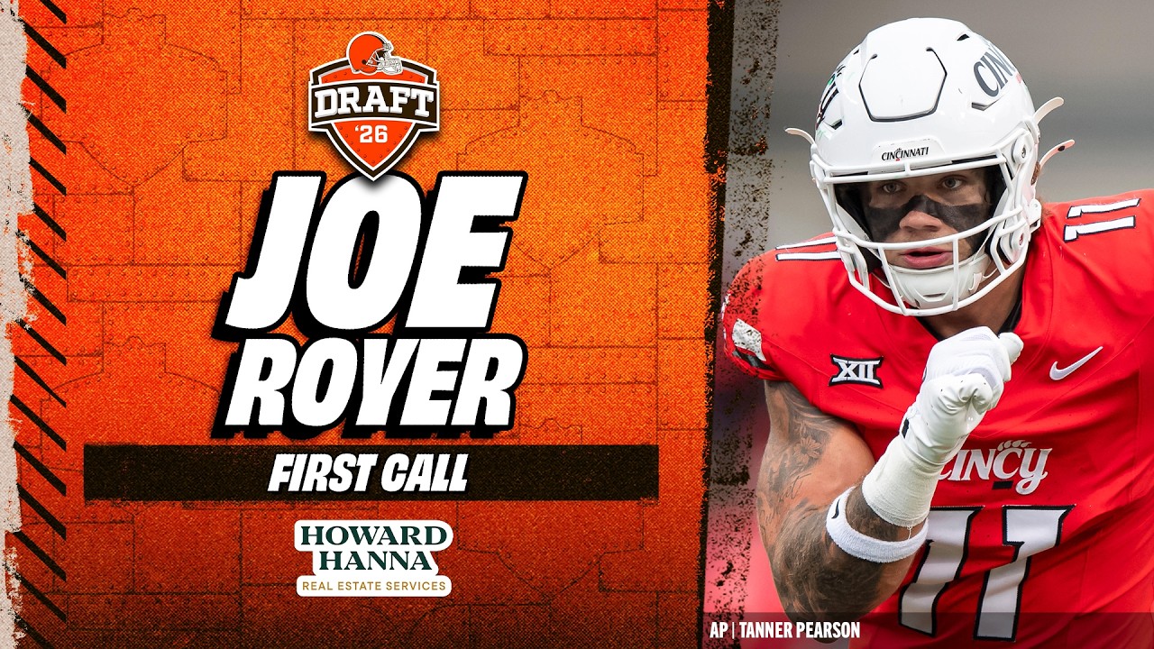 TE Joe Royer gets The Draft Call at No. 170 Overall | Cleveland Browns