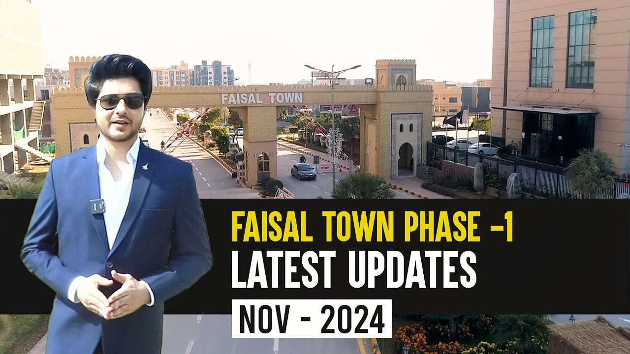 Faisal Town Phase 1 | Thriving Community with Prime Connectivity and Exceptional Development