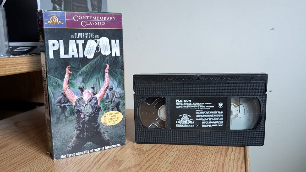 Platoon VHS (quick show off)
