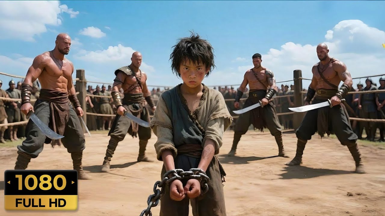 【功夫電影】大力士百戰百勝無人能敵，怎料不起眼的小乞丐上擂台兩招打殘他！國語 🎈 #電影片段 #功夫大師  #功夫 #動作