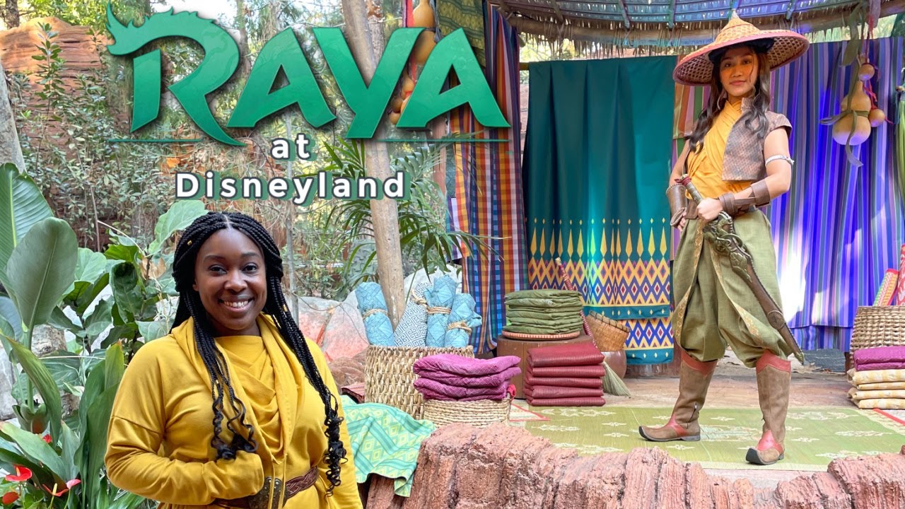 RAYA is Finally at Disneyland
