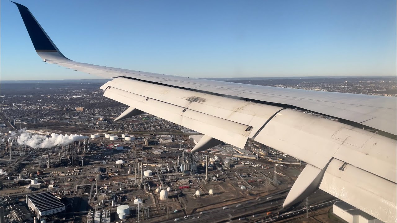 Winter Flying✈️ United Airlines Boeing 757-200 Edinburgh to Newark Liberty *Full Flight*