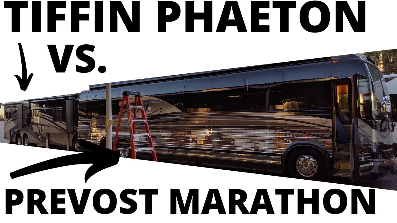 WHY DOES PREVOST MARATHON COACH COST 5X TIFFIN PHAETON?